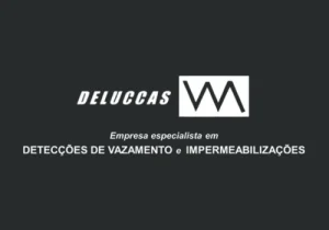 Logo da Deluccas Caça Vazamentos & Impermeabilização – empresa especializada em detecção de vazamentos e impermeabilização em Pelotas - RS, parceira do CLUBE DO VAZAMENTO.